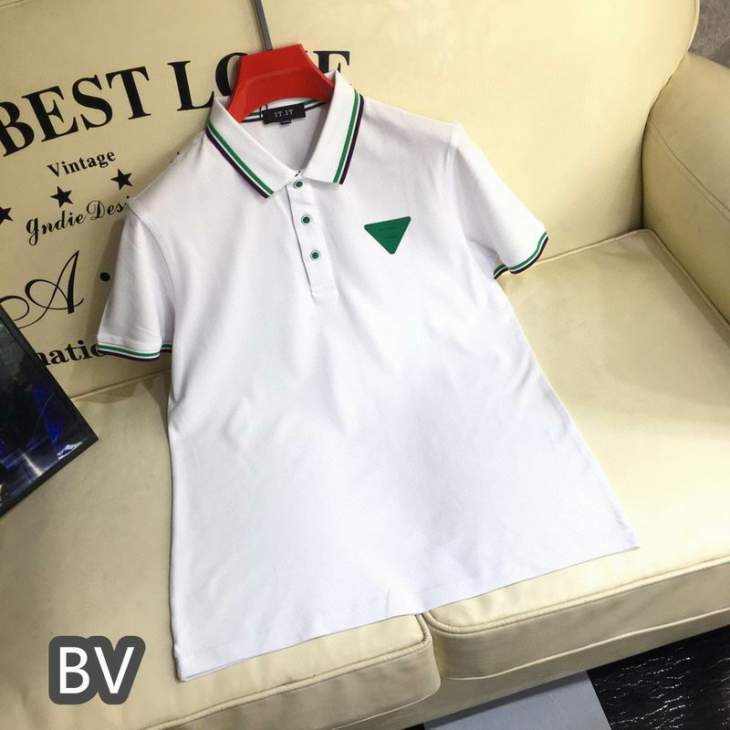 Picture of Bottega Veneta Polo Shirts Short _SKUBVM-3XL25tr1229447